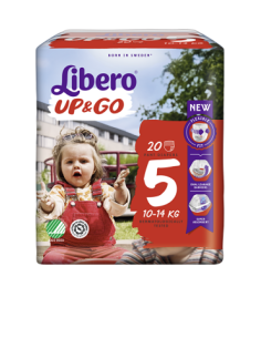 Libero Up-Go 5 (10-14kg) 4x20бр