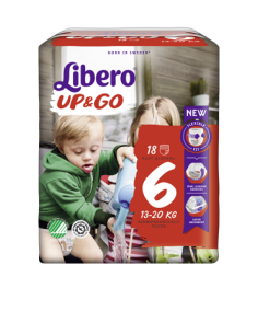 Libero Up-Go 6 (13-20kg) 8x18бр