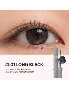 ROM-ND Han All Fix Mascara NL01 Long Black 2