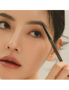 B.O.M Super Slim Eyebrow N01 Charcoal Brown 2