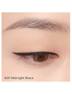 B.O.M Wonderproof Gel Slim Eyeliner N01 Midnight Black 2