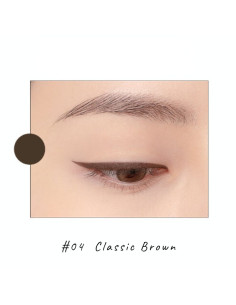 B.O.M Wonderproof Gel Slim Eyeliner N04 Classic Brown 2