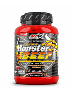 AMIX Monster Beef Protein / Strawberry and Banana / 1g.