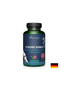 Калций 400 mg + Магнезий 150 mg + Цинк + Червена детелина Формула за здрави кости