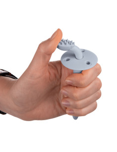 Четка за зъби Canpol, силикон, синя