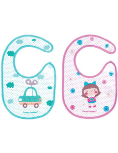 Памучен лигавник Canpol Toys 0м+