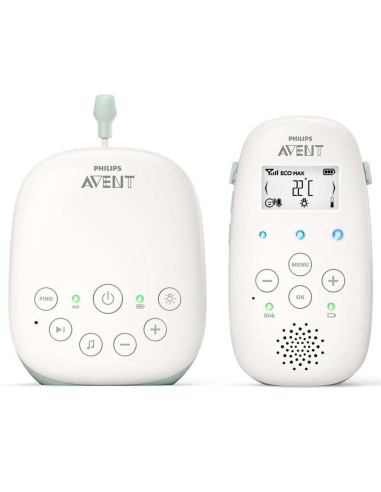 Бебефон Dect със сензор за температура и аларма