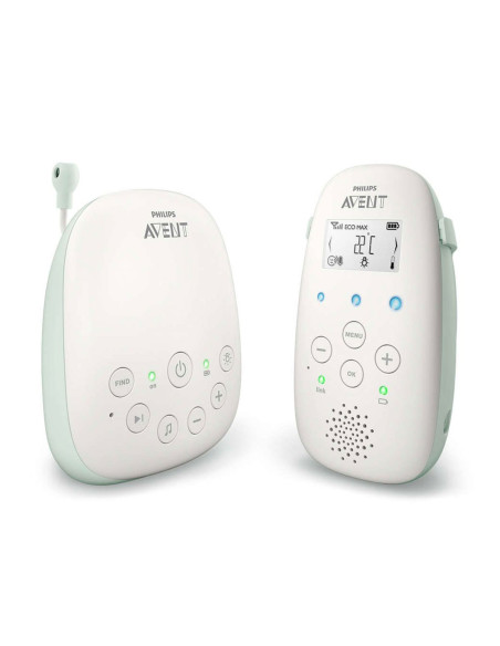 Бебефон Dect със сензор за температура и аларма