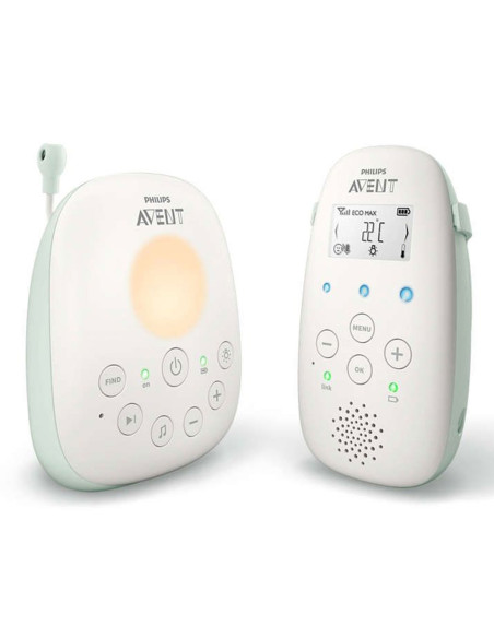 Бебефон Dect със сензор за температура и аларма