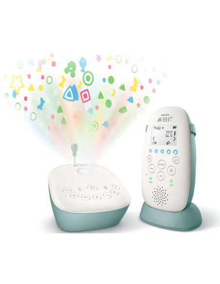 Бебефон Dect с проектор звездно небе