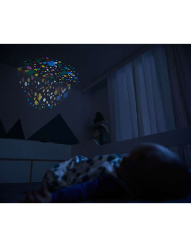 Бебефон Dect с проектор звездно небе