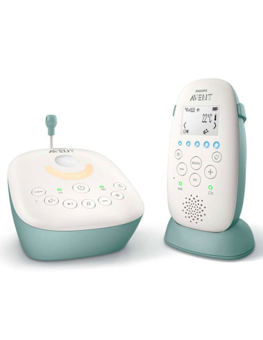 Бебефон Dect с проектор звездно небе