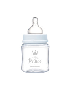 Шише антиколик с широко гърло Canpol Easy Start Royal Baby, 120 мл, синьо 2