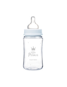 Шише антиколик с широко гърло Canpol Easy Start Royal Baby, 240 мл, синьо 2