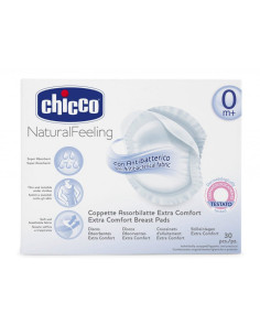 Антибактериални абсорбиращи подплънки-30 бр.-61779 - Chicco