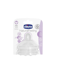 Биберон step up 3 (3 капки) 6+ (2 бр.) - Chicco