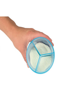 Дозатор за сухо мляко Dr. Browns AC039-INTL, три дози, син