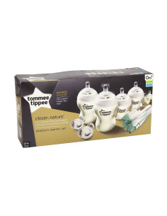 Комплект за новородено Tommee Tippee Natural Start самостерилизиращо, с четка за бебешки шишета