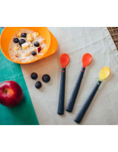 Термосензорни лъжици с антибактериално покритие Tommee Tippee Bacshield, 4м+, 4 броя 2