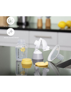 Единична двуфазна електрическа помпа за кърма с шише и фуния Medela Solo