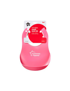 Мек лигавник Tommee Tippee Comfi Bib, розов, 6м+