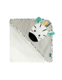 babyFEHN - Бебешка хавлия за баня зебра DoBabyDoo, 80 х 80 см 2