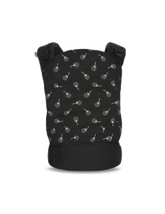 Ергономична раница/кенгуру за бебе Lorelli Wally, black floral