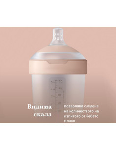 Шише за хранене Lovi Mammafeel, 150 мл