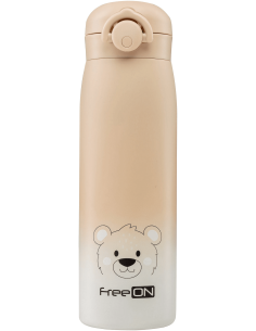 FREEON Термос 480мл., неръждаема стомана, бежов