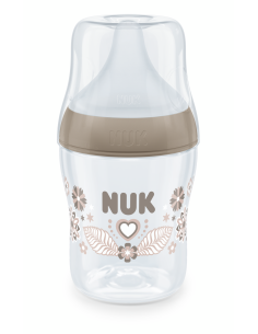 NUK Perfect Match Шише РР 150мл. със силиконов биберон за хранене S, 0+мес. Сърце