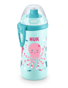 NUK Junior Cup 300мл, с клапа, 24+ box, Chameleon