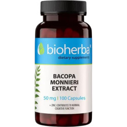 БАКОПА МОНИЕРИ ЕКСТРАКТ(Bakopa Moniera) 50мг, 100капс
