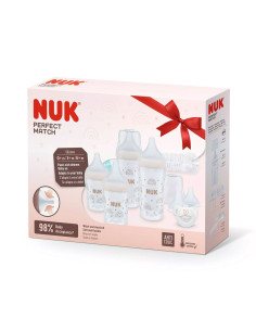 Подаръчен комплект за новородено Nuk Perfect Start 8 части, дъга