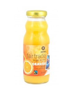 Сок от портокал - без захар, Oxfam, 200 мл /1 Л