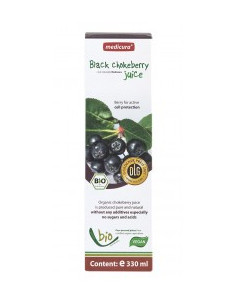 Сок от арония - био, Medicura, 330 мл /750 мл