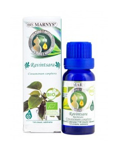 Етерично масло от листа на камфорово дърво (Равинтсара) - био, Marnys, 10 мл