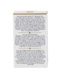 Аюрведично билково масло Prandhara с масло от мента, Maharishi Ayurveda, 10 мл 2