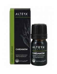 Етерично масло от кардамон - био, Alteya Organics, 5 мл