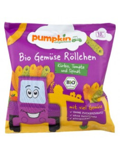 Хрупкави зеленчукови пръчици - био, Pumpkin Organics, 20 г