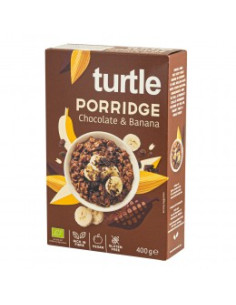 Овесена каша Шоколад и банан - био, Turtle, 400 г