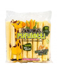 Царевични пурички с просо - био, Naschmonster, 60 г