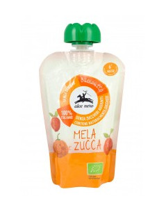 Пюре от ябълка и тиква - био, Alce Nero, 100 г