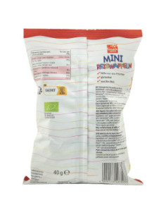 Мини оризовки с микс от плодове - био, Linea Natura, 40 г 2