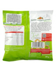 Хрупкави зърнени кръгчета с ябълка и канела - био, Pumpkin Organics, 20 г 2