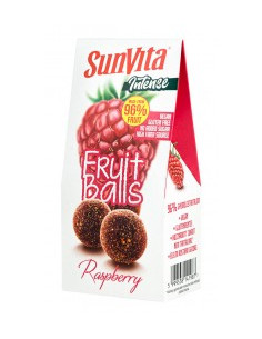 Плодови топчета с вкус на малина, SunVita, 80 г
