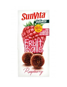 Плодови топчета с вкус на малина, SunVita, 80 г 2