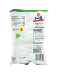 Мини оризовки с ябълка и канела - био, Linea Natura, 40 г 2