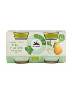 Бебешко пюре Круша и резене - био, Alce Nero, 160 г