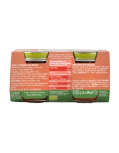 Доматен сос със зеленчуци за бебета над 8 месеца - био, Alce Nero, 160 г 2