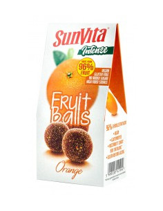 Плодови топчета с вкус на портокал, SunVita, 80 г